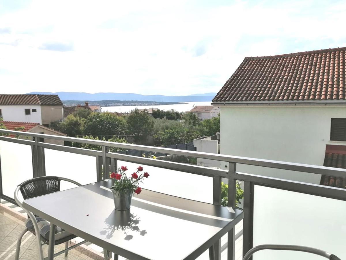 Lovely Sea View House In Malinska Island Krk Ngoại thất bức ảnh