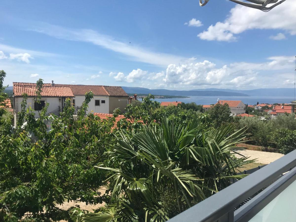 Lovely Sea View House In Malinska Island Krk Ngoại thất bức ảnh