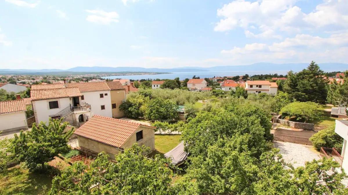 Lovely Sea View House In Malinska Island Krk Ngoại thất bức ảnh